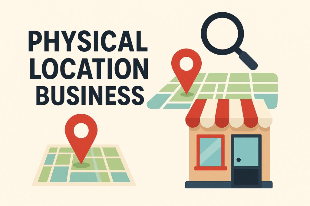 local seo for business with a physical location